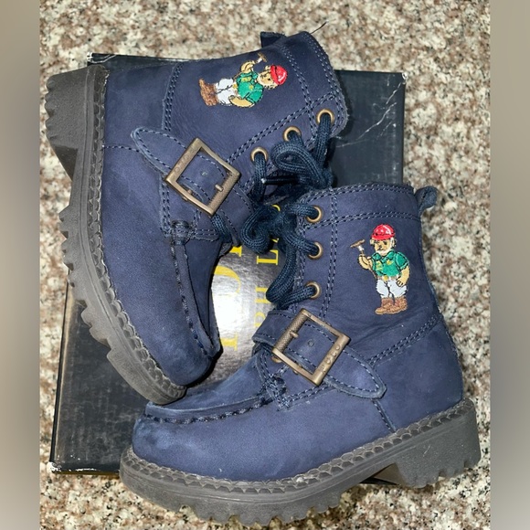Polo Ralph Lauren Other - Toddler Polo Bear Ranger Boots 🐎
